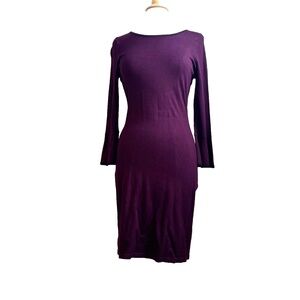 Calvin Klein Women's Shift Dress M Medium Office/Career/Work/Party Purple Plum